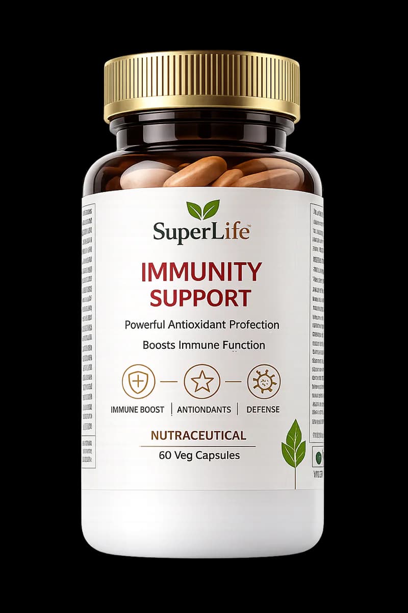 SuperLife Immunity Support supplement bottle